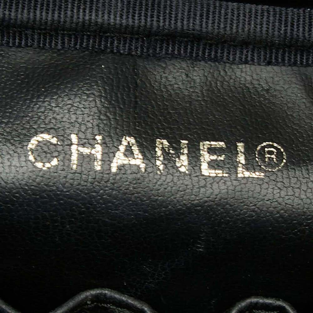CHANEL Black Caviar Leather Logo Vanity Bag - Picture 10 of 10